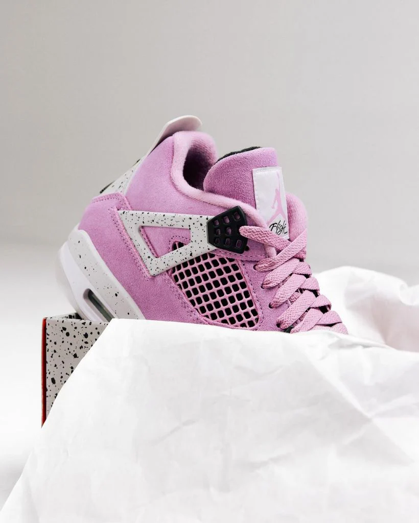 Nike Air Jordan 4 Orchid - Image 3