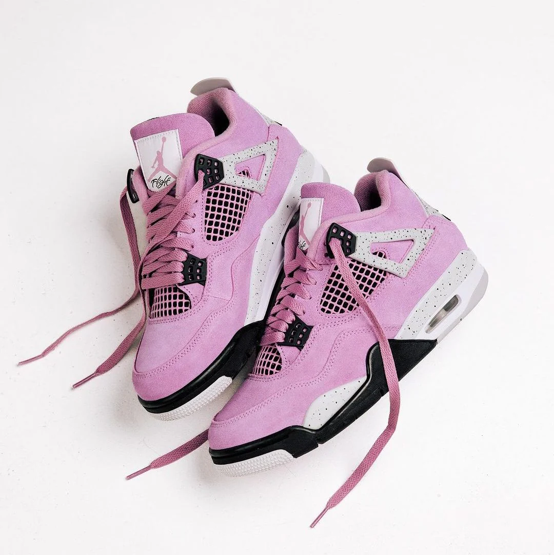 Nike Air Jordan 4 Orchid - Image 5