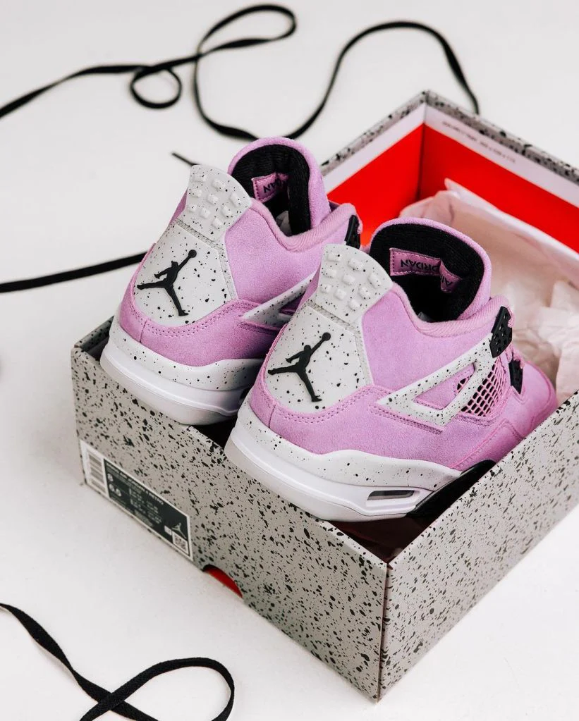 Nike Air Jordan 4 Orchid - Image 7