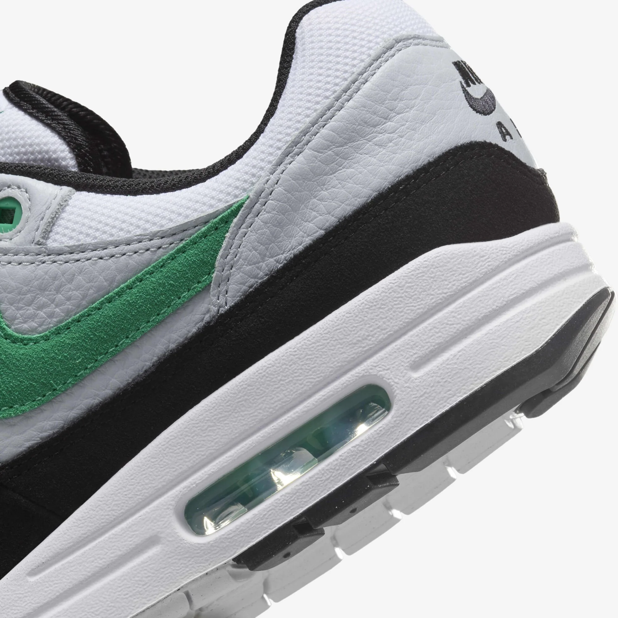 Nike Air Max 1 White Black Stadium Green - Image 6