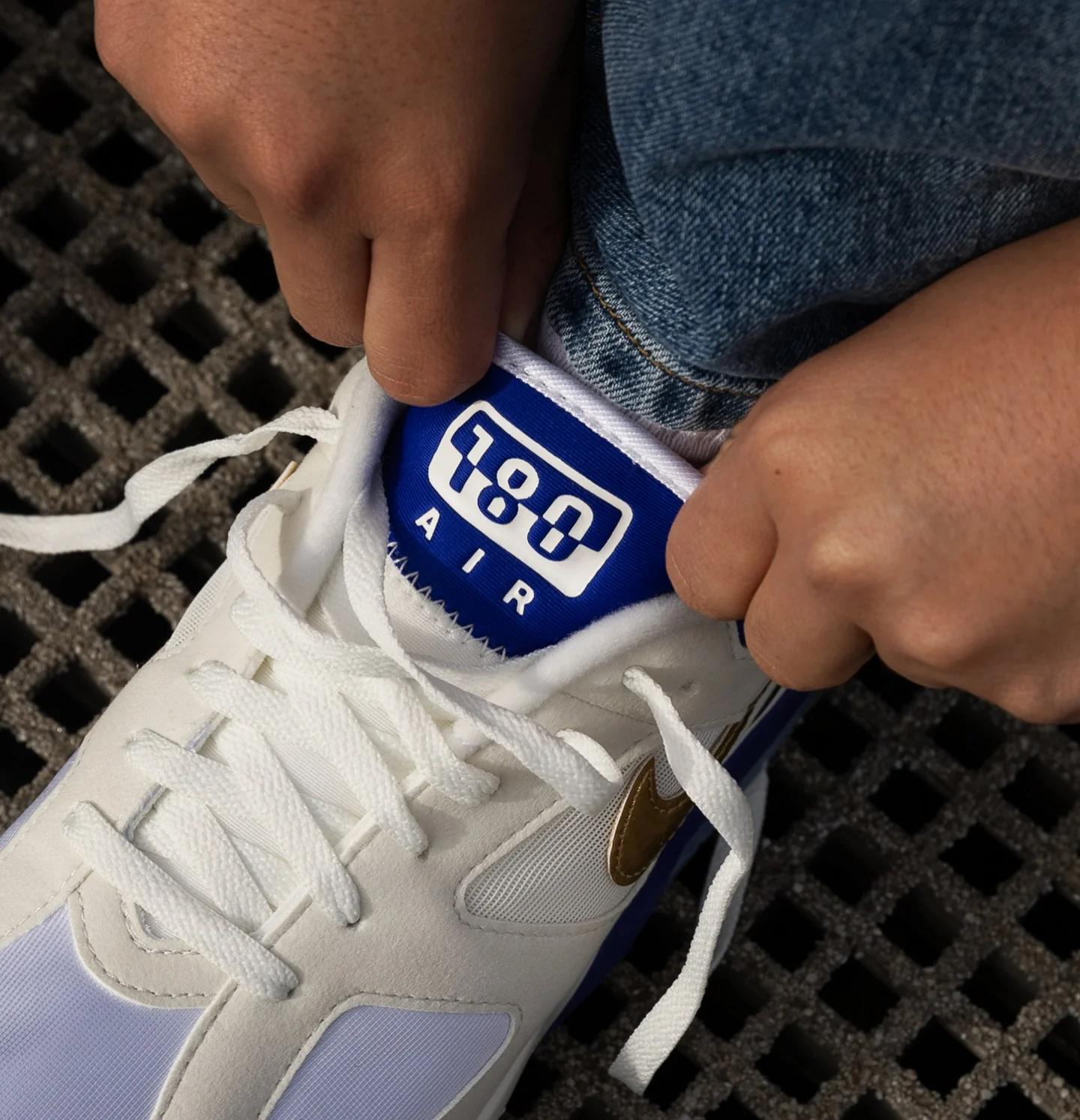 Nike Air Max 180 Summit White Concord - Image 5