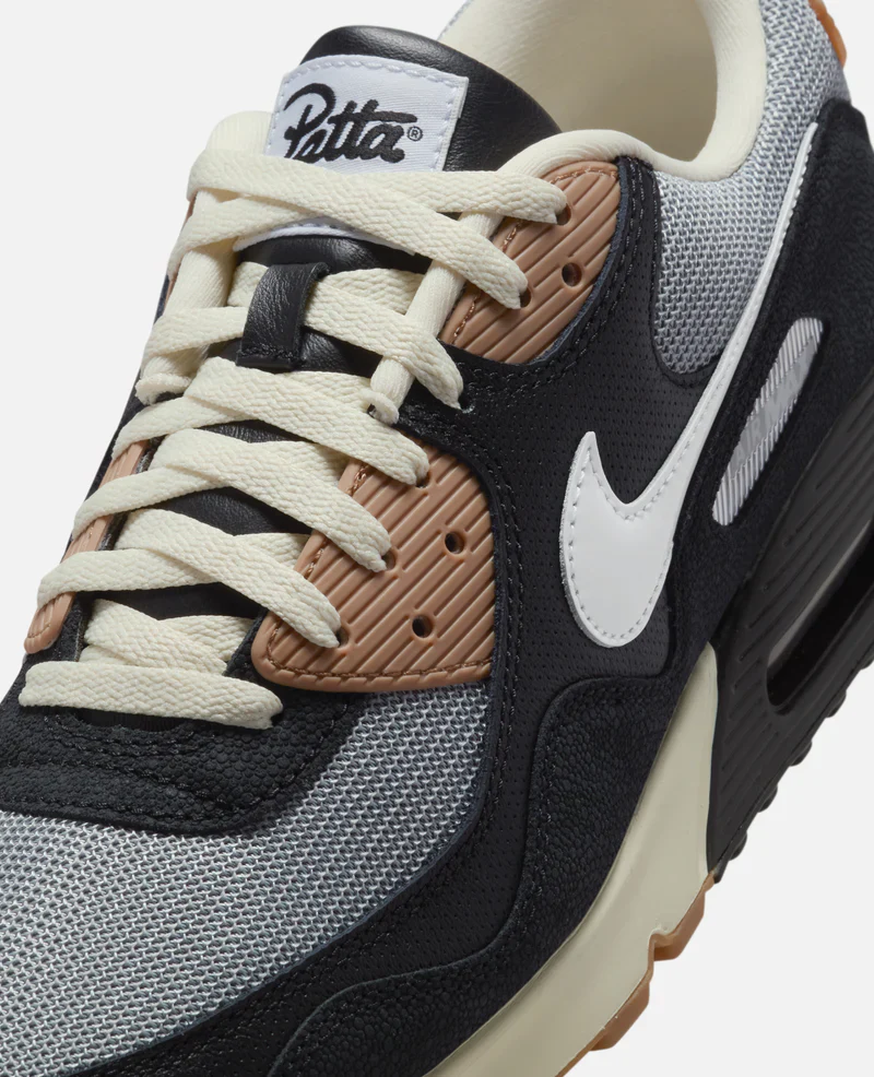Nike Air Max 90 SP Patta Waves Black Particle Grey - Image 2