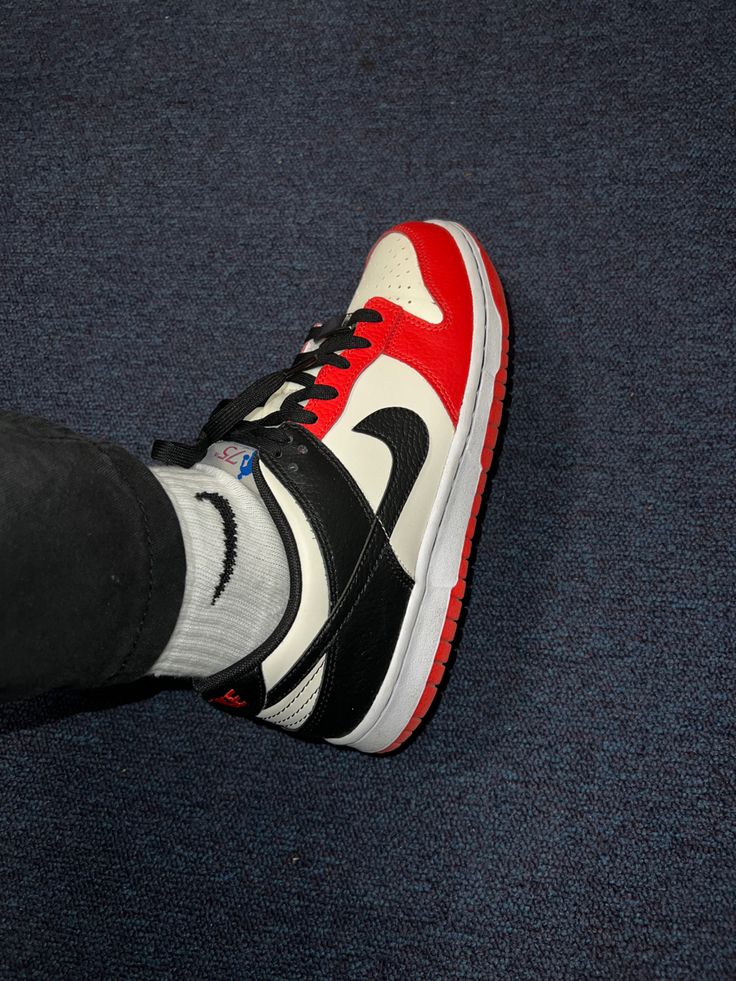 Nike Dunk Low EMB NBA 75th Anniversary Chicago - Image 2