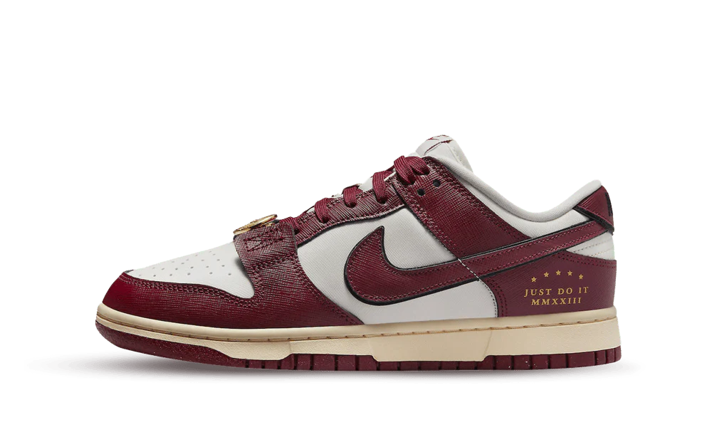 Nike Dunk Low Just Do It Sail Team Red