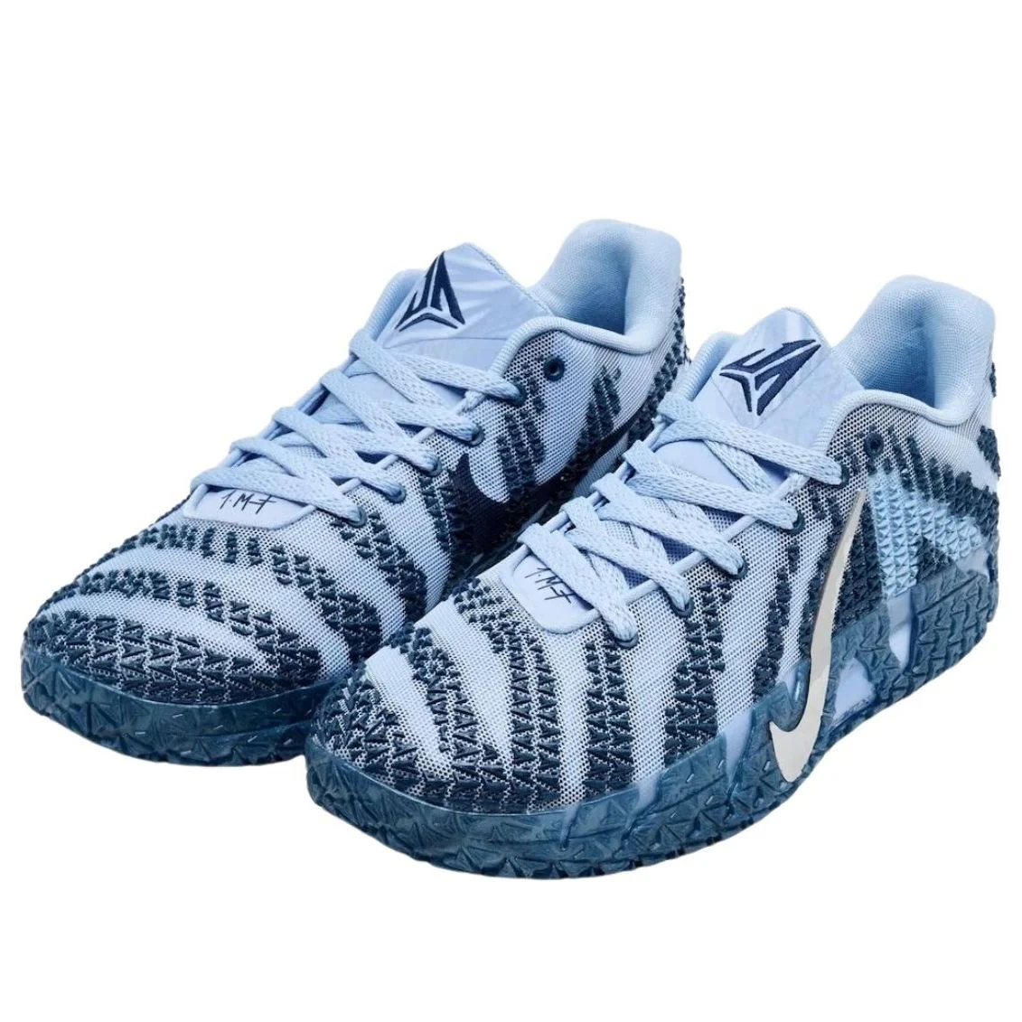 Nike Ja 3 Cobalt Bliss Metallic Silver - Image 2