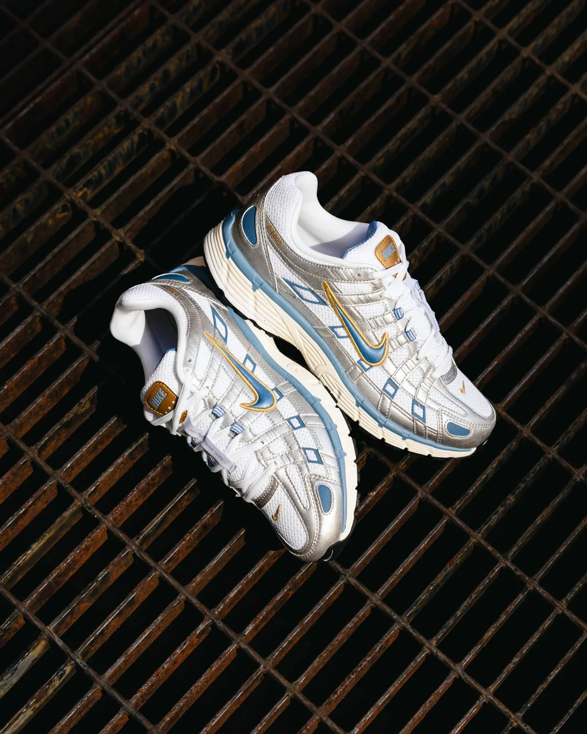Nike P-6000 Metallic Silver Aegean Storm - Image 2