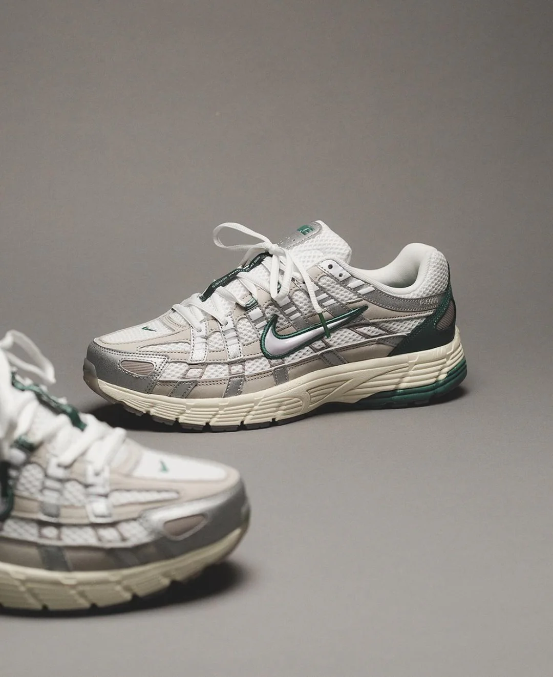 Nike P-6000 Premium Light Bone Bicoastal Green - Image 7