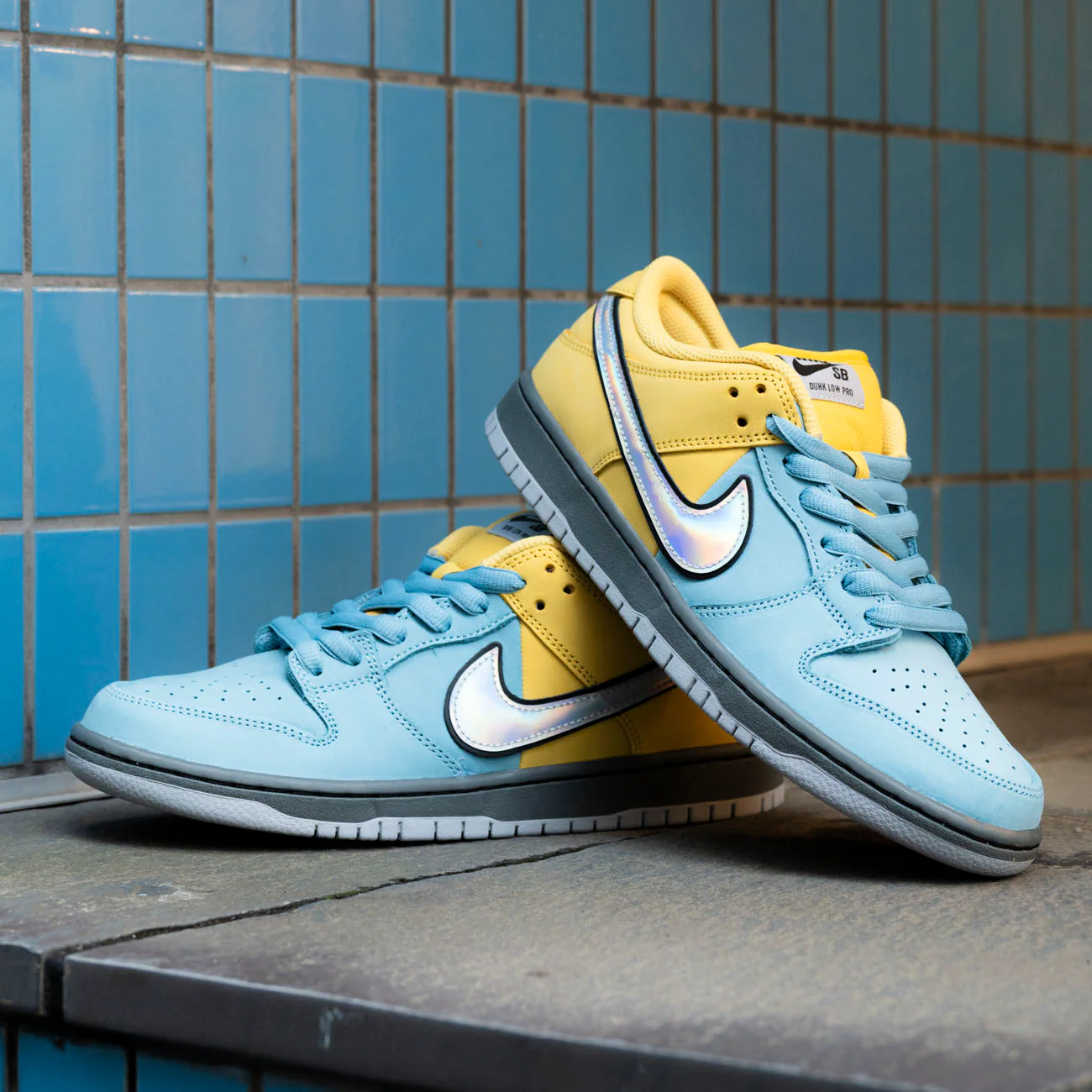Nike SB Dunk Low Pro Muni Lightning Denim Turquoise - Image 2