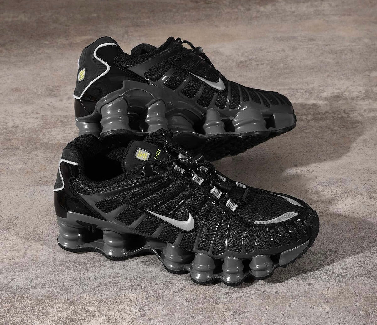 Nike Shox TL Black Iron Grey - Image 2