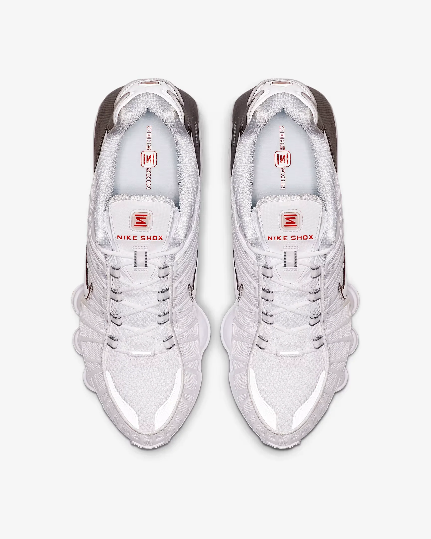 Nike Shox TL White Metallic Silver - Image 5