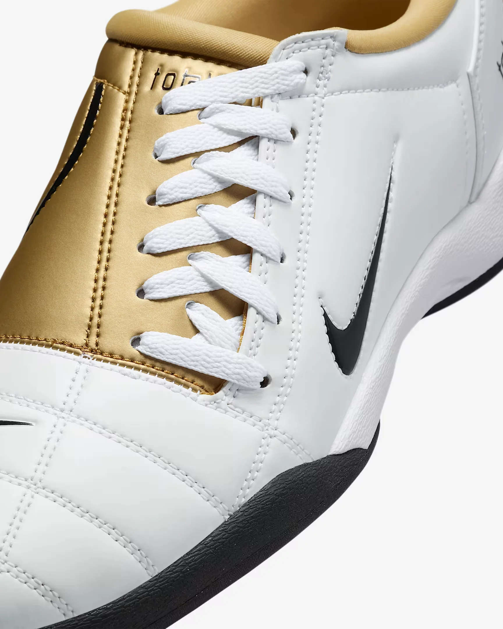 Nike Total 90 3 SP White Metallic Gold - Image 2