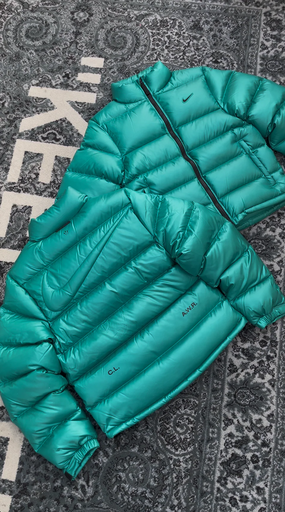 Nike x NOCTA Sunset Puffer Jacket Neptune Green - Image 2
