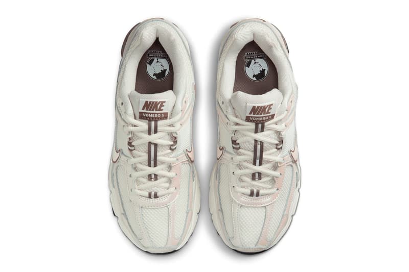 Nike Zoom Vomero 5 Sail Mink Brown Black - Image 4