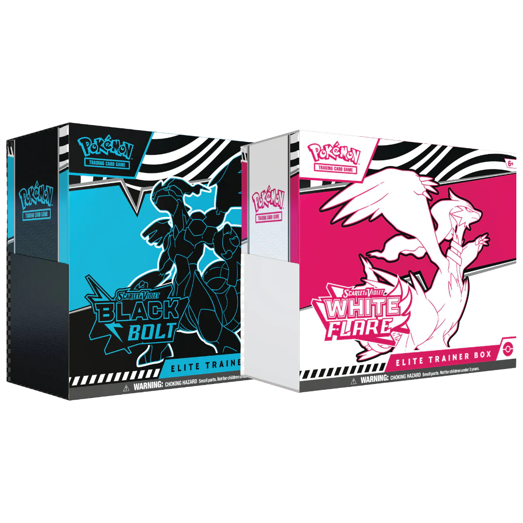 Pokémon Black Bolt & White Flare Elite Trainer Box