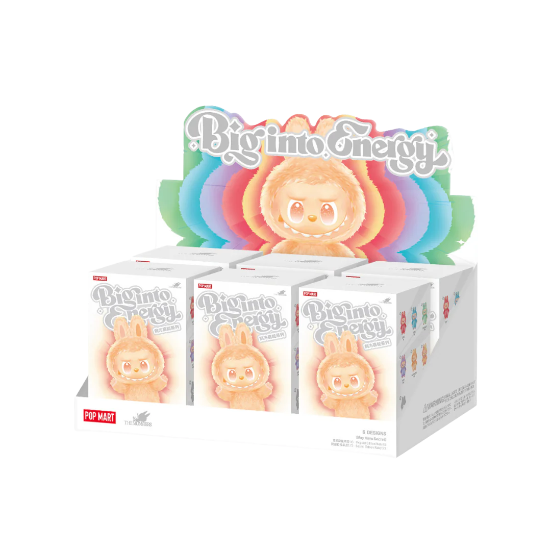 Pop Mart Labubu The Monsters Big into Energy Vinyl Face Blind Box