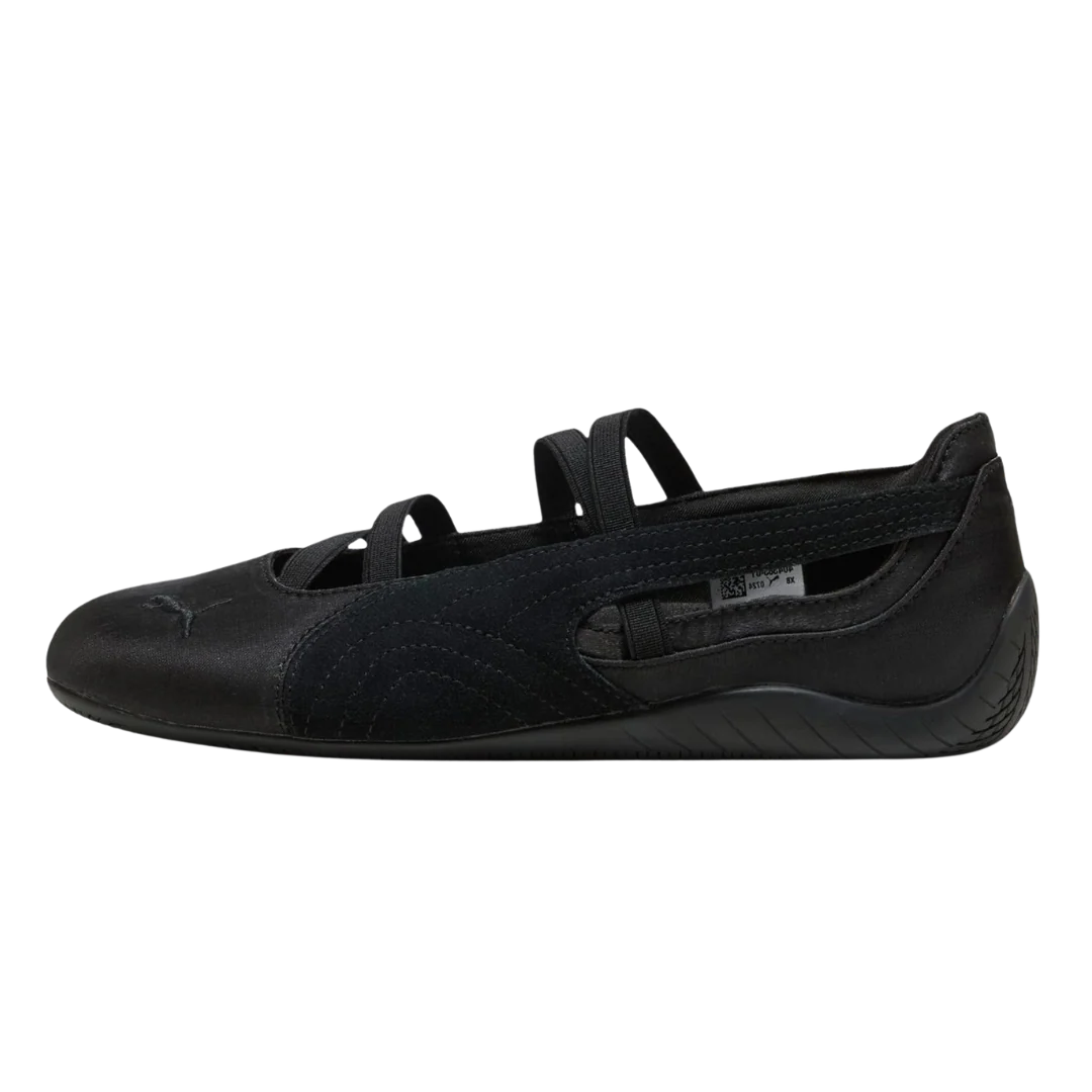 Puma Speedcat Ballet Black Cool Dark Gray Satin