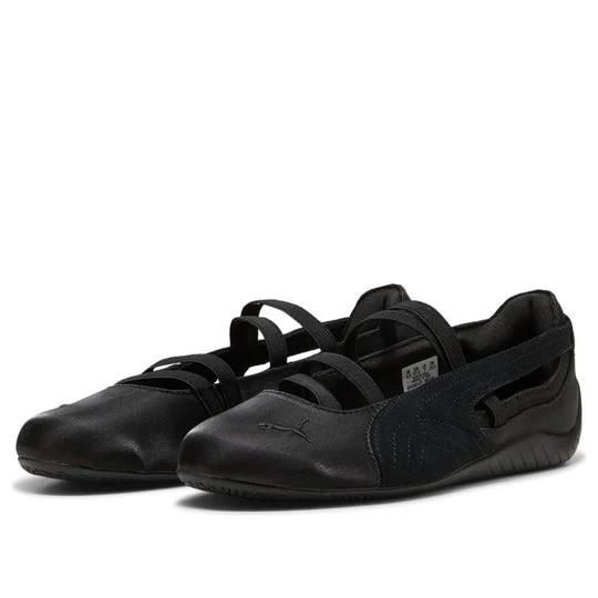 Puma Speedcat Ballet Black Cool Dark Gray Satin - Image 3