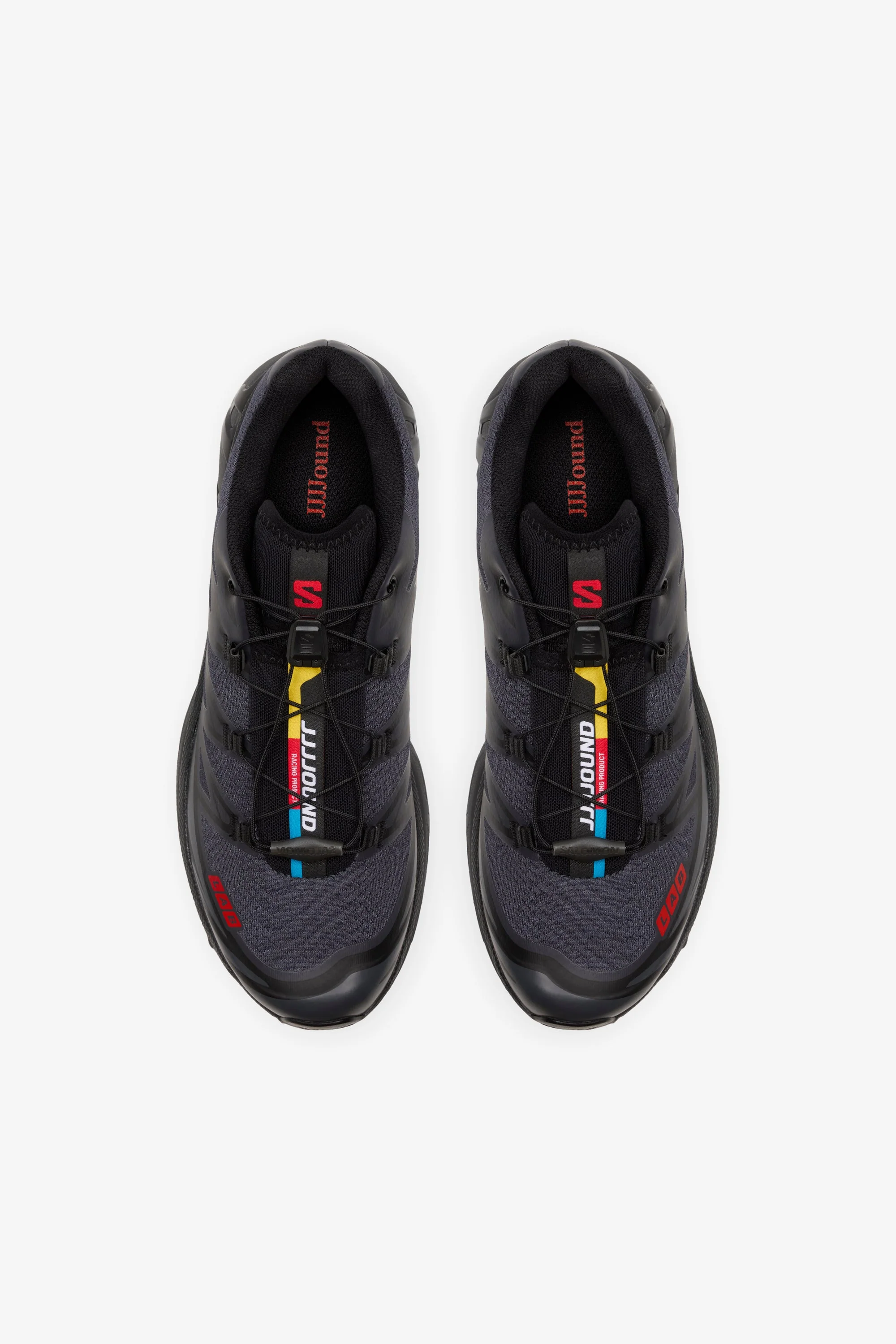 Salomon XT-6 JJJJound Black Fiery Red - Image 7
