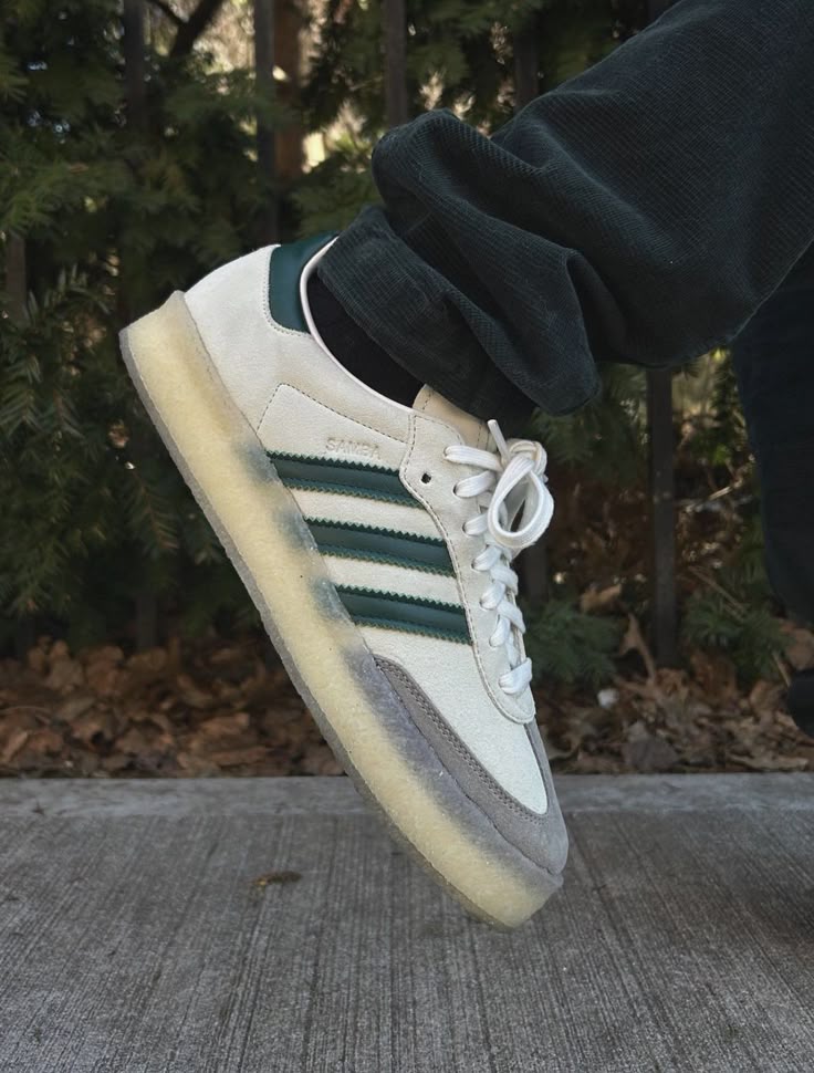 Adidas Samba 8th Street Clarks Kith Chalk White - Image 2