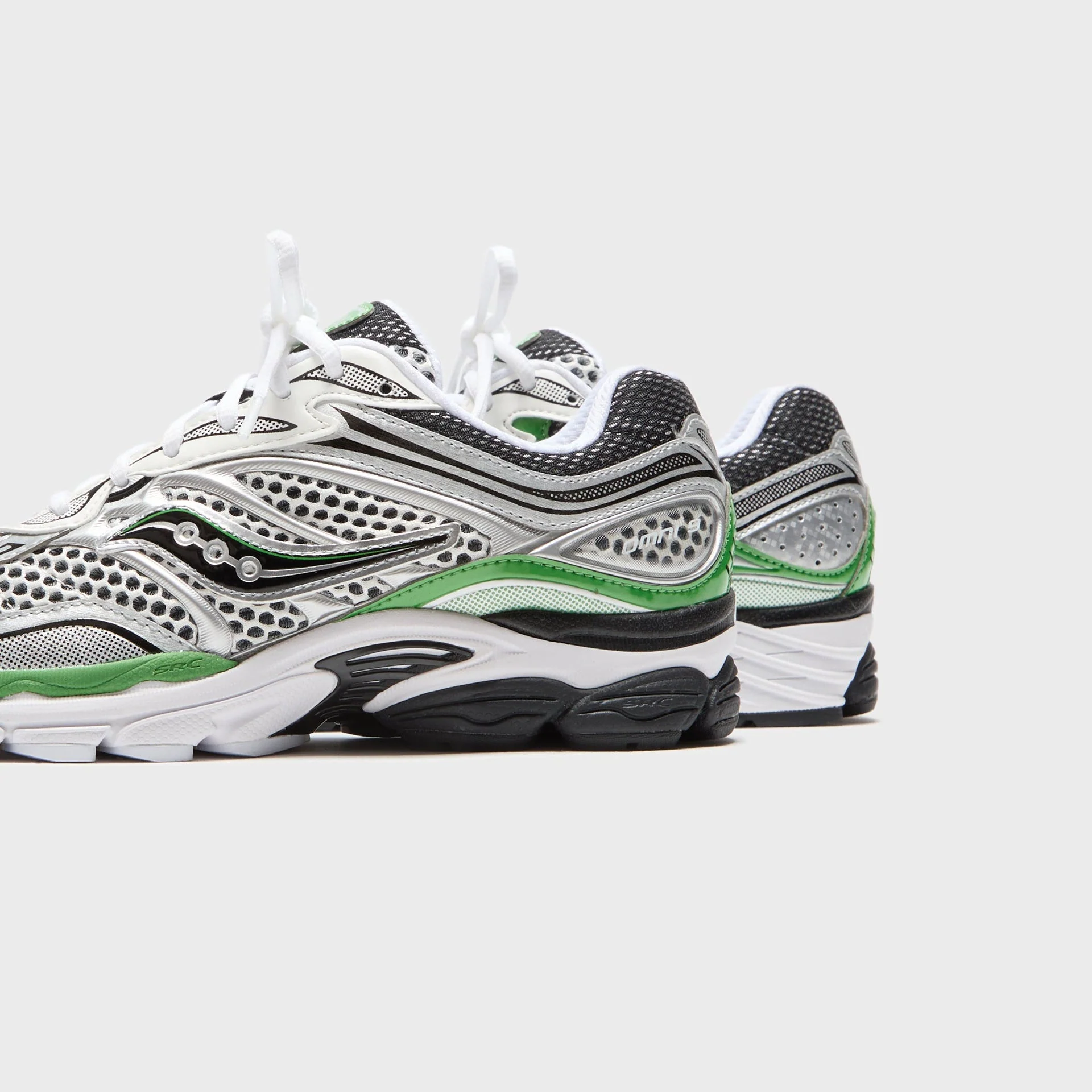 Saucony ProGrid Omni 9 Silver Green - Image 3