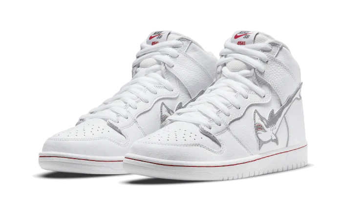 Nike SB Dunk High Oski Great White Shark - Image 2