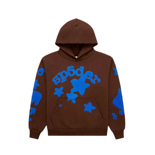 Sp5der Beluga Hoodie Brown