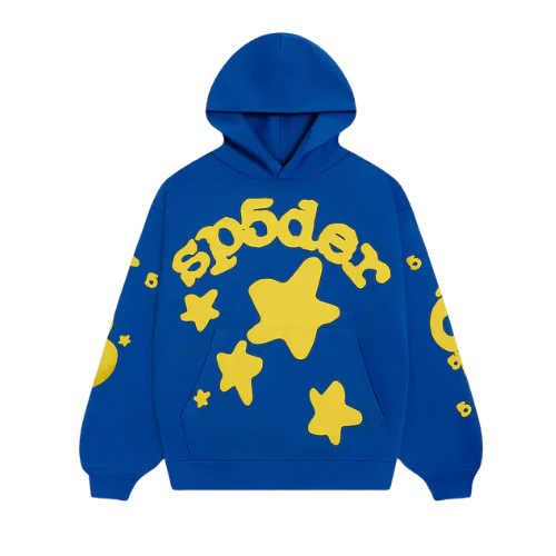 Sp5der Beluga Hoodie TC Blue