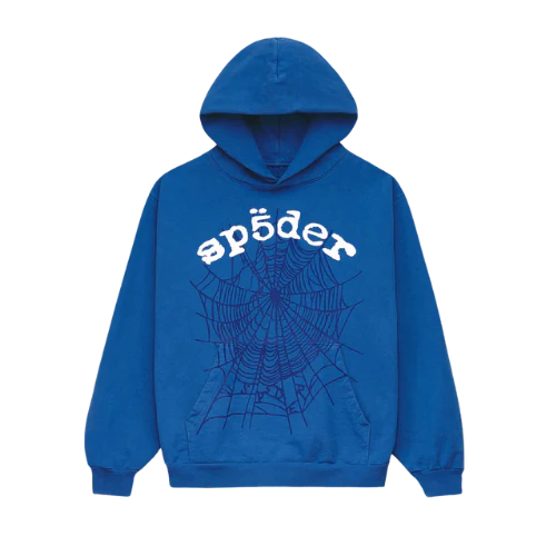 Sp5der Legacy Hoodie Blue
