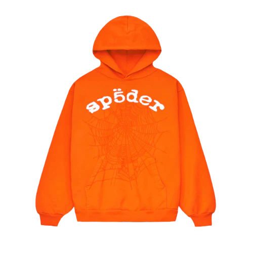 Sp5der Legacy Hoodie Orange