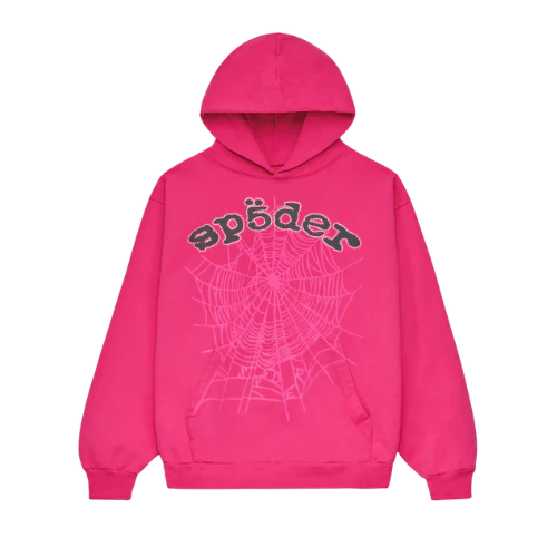 Sp5der Legacy Hoodie Pink