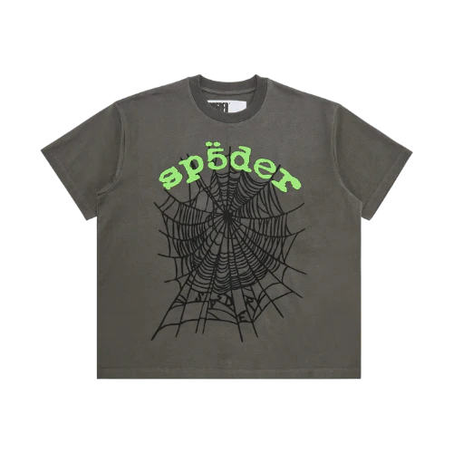 Sp5der OG Web V2 Tee Slate Grey