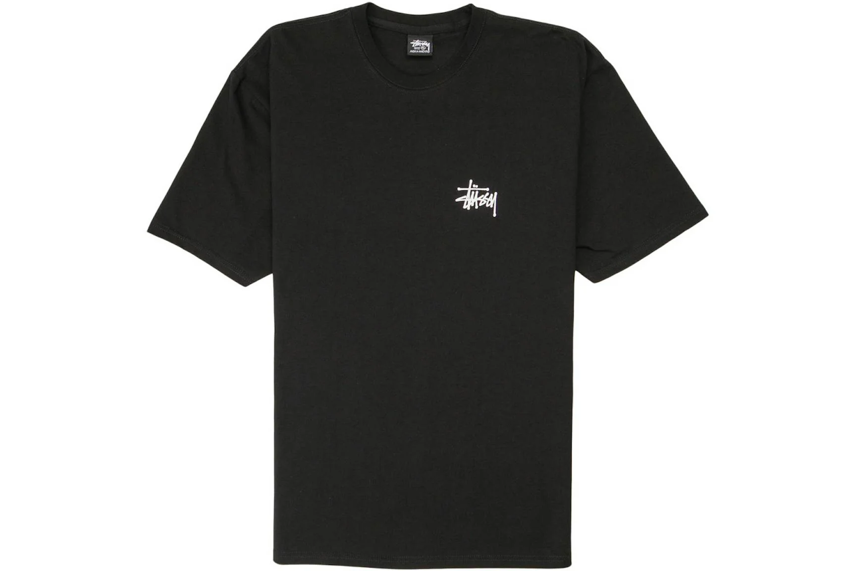 Stussy Basic T-shirt Black - Image 2