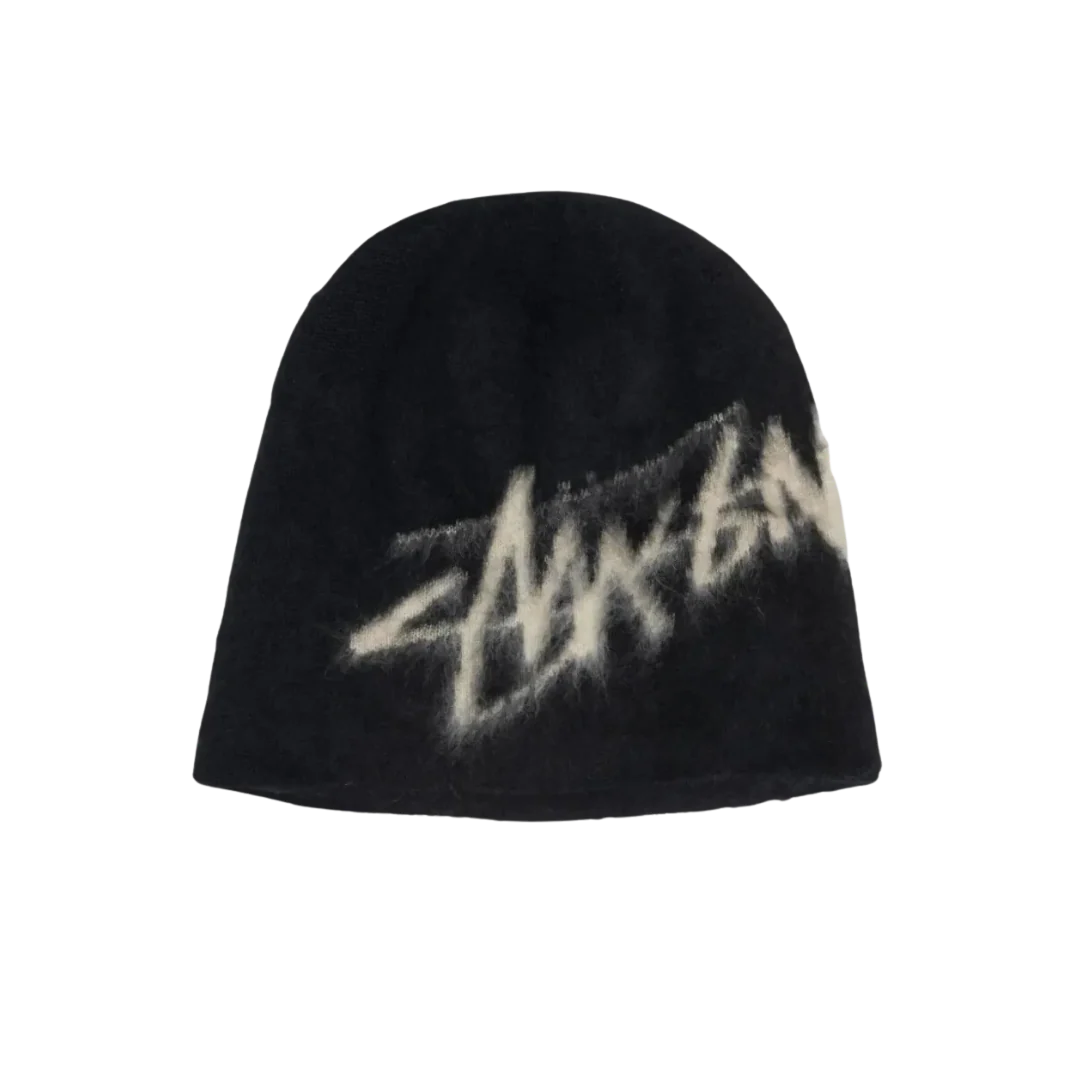 Stussy Brushed Out Stock Skullcap Black