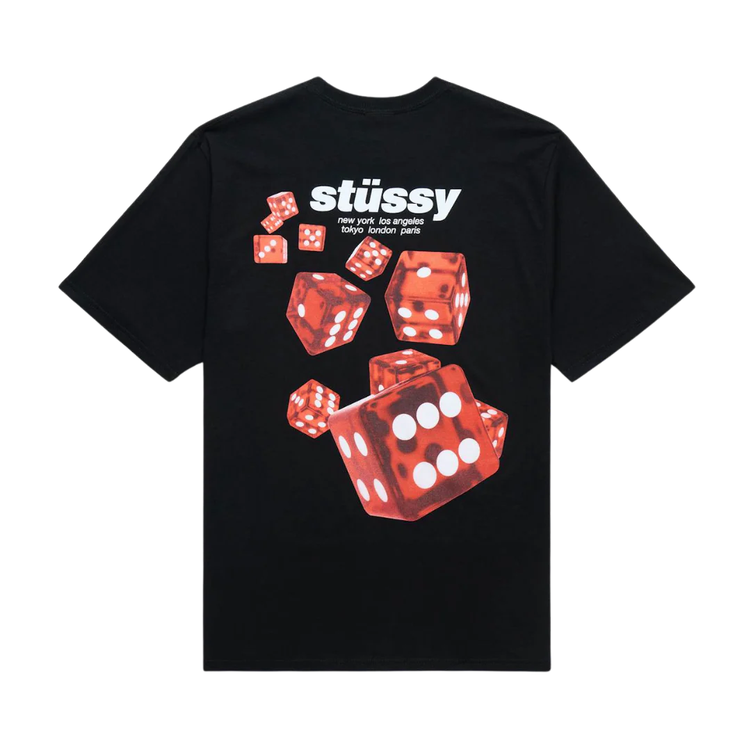 Stussy Rollers Tee Black