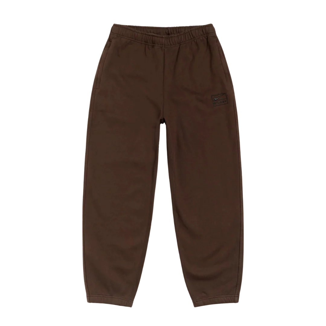 Stussy x Nike Stone Washed Fleece Pant (FW25) Dark Cinder