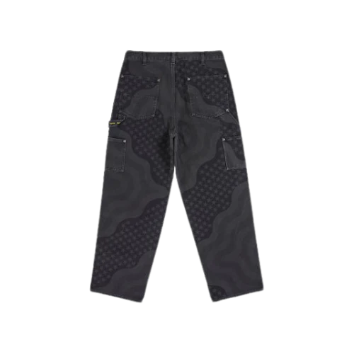 Supreme Flag Double Knee Painter Pant Black - Image 2
