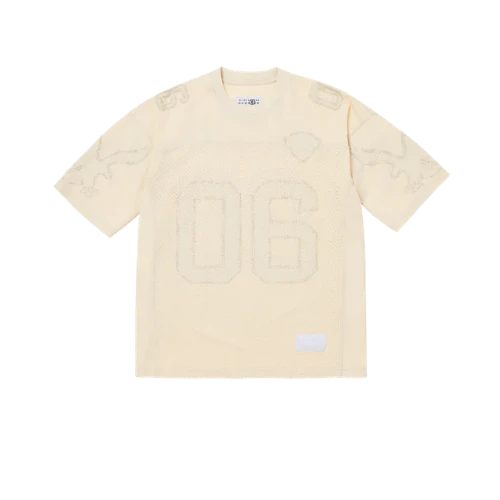 Supreme MM6 Maison Margiela Cotton Football Jersey White