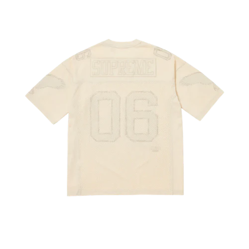 Supreme MM6 Maison Margiela Cotton Football Jersey White - Image 2