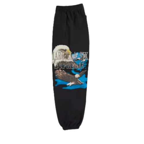 Supreme MM6 Maison Margiela Eagle Sweatpant Black - Image 2