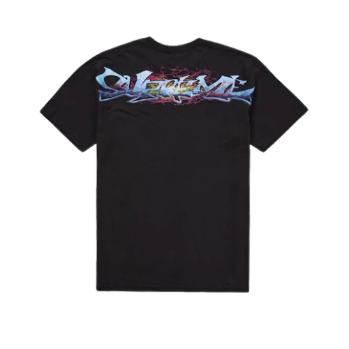 Supreme Tag Tee Black - Image 2
