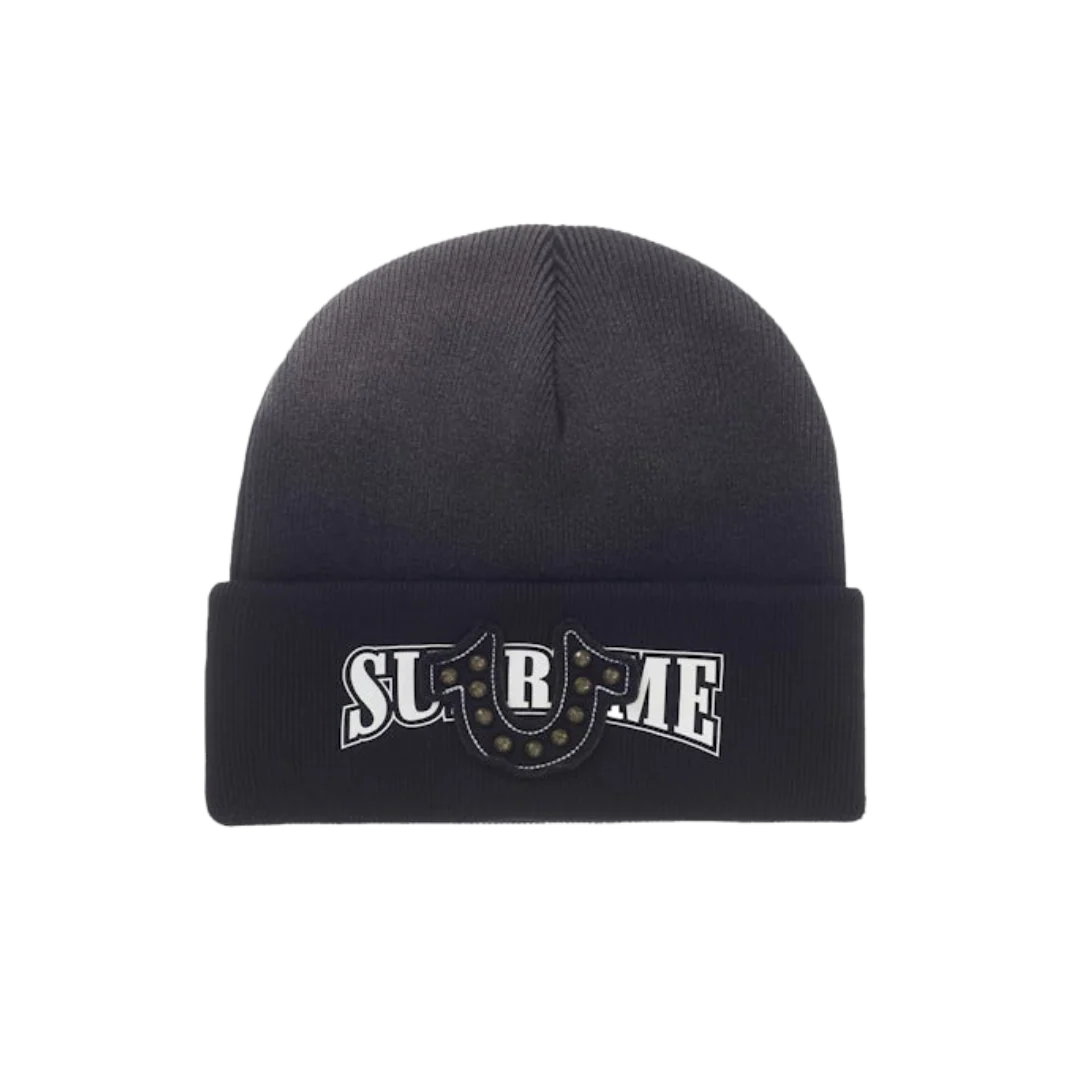 Supreme True Religion Beanie (FW25) Black
