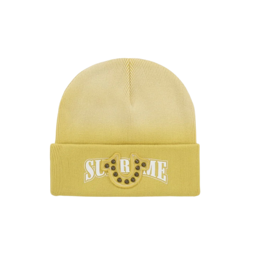 Supreme True Religion Beanie (FW25) Yellow