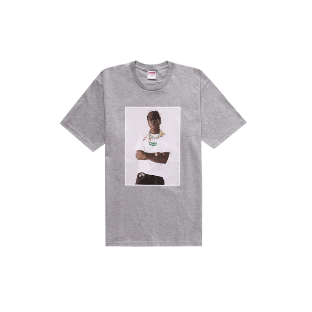 Supreme Tyler The Creator T-shirt Heather Grey
