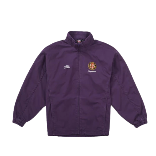 Supreme Umbro Cotton Ripstop Track Jacket (SS26) Plum