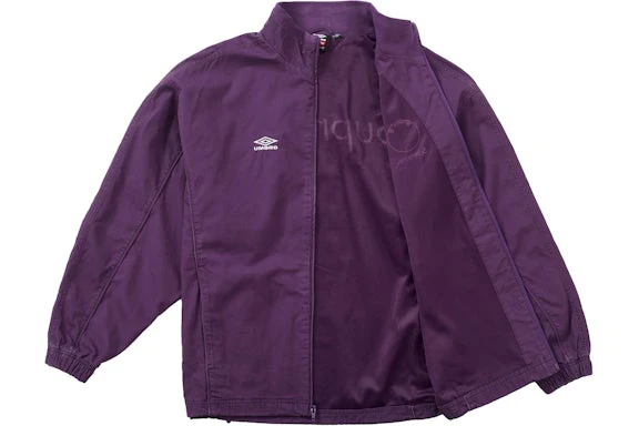 Supreme Umbro Cotton Ripstop Track Jacket (SS26) Plum - Image 2