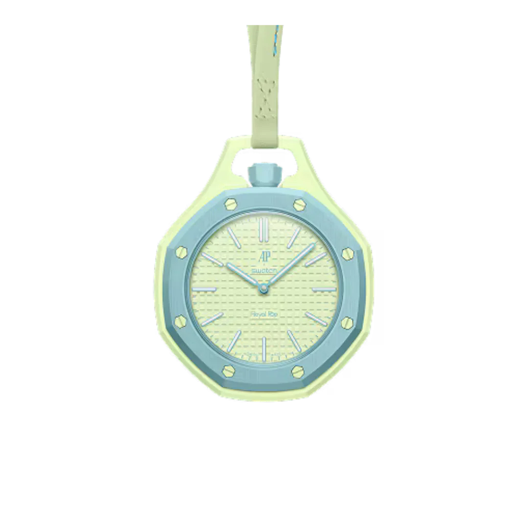 Swatch x Audemars Piguet Bioceramic Royal Pop Blaue Acht