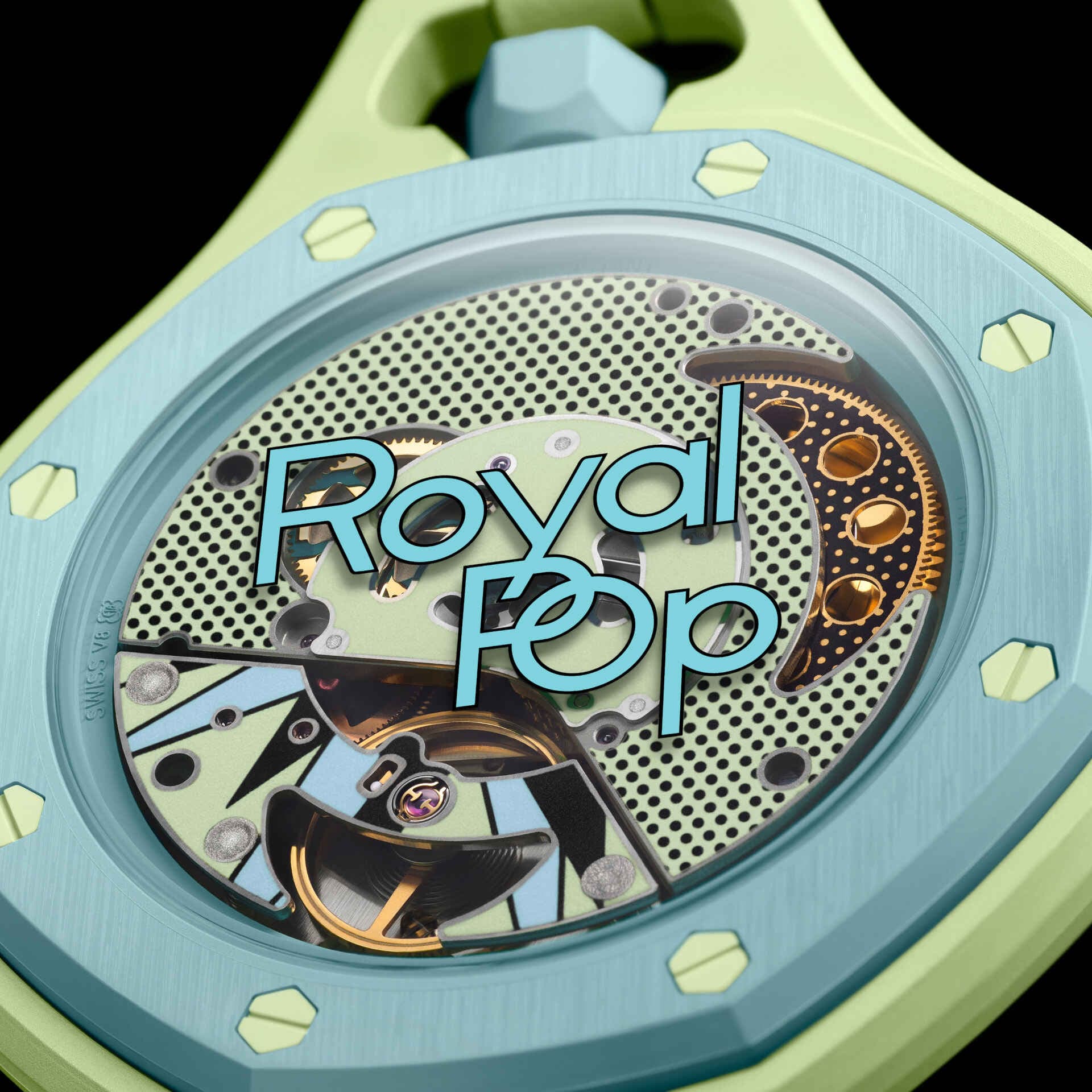 Swatch x Audemars Piguet Bioceramic Royal Pop Blaue Acht - Image 4