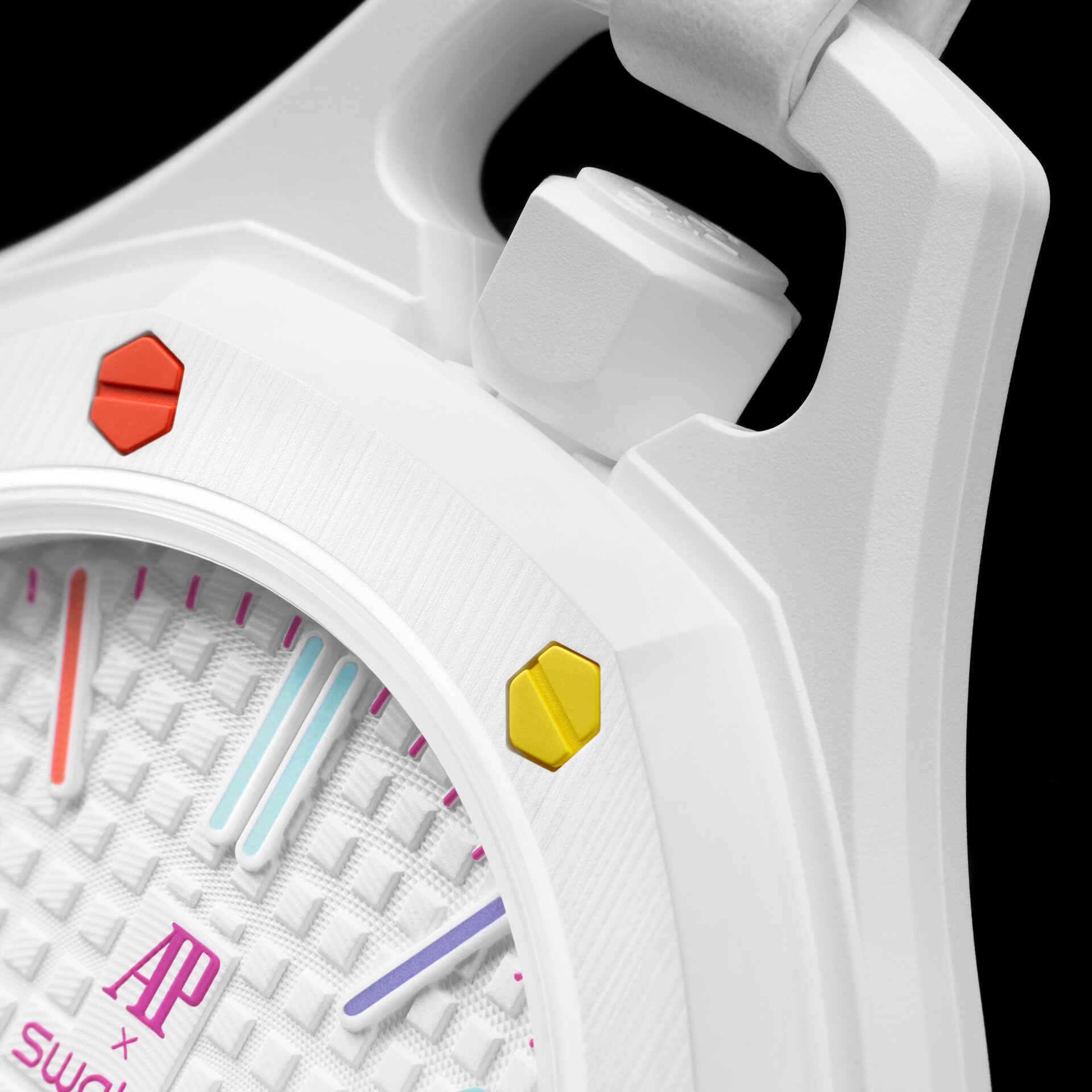 Swatch x Audemars Piguet Bioceramic Royal Pop Huit Blanc - Image 6