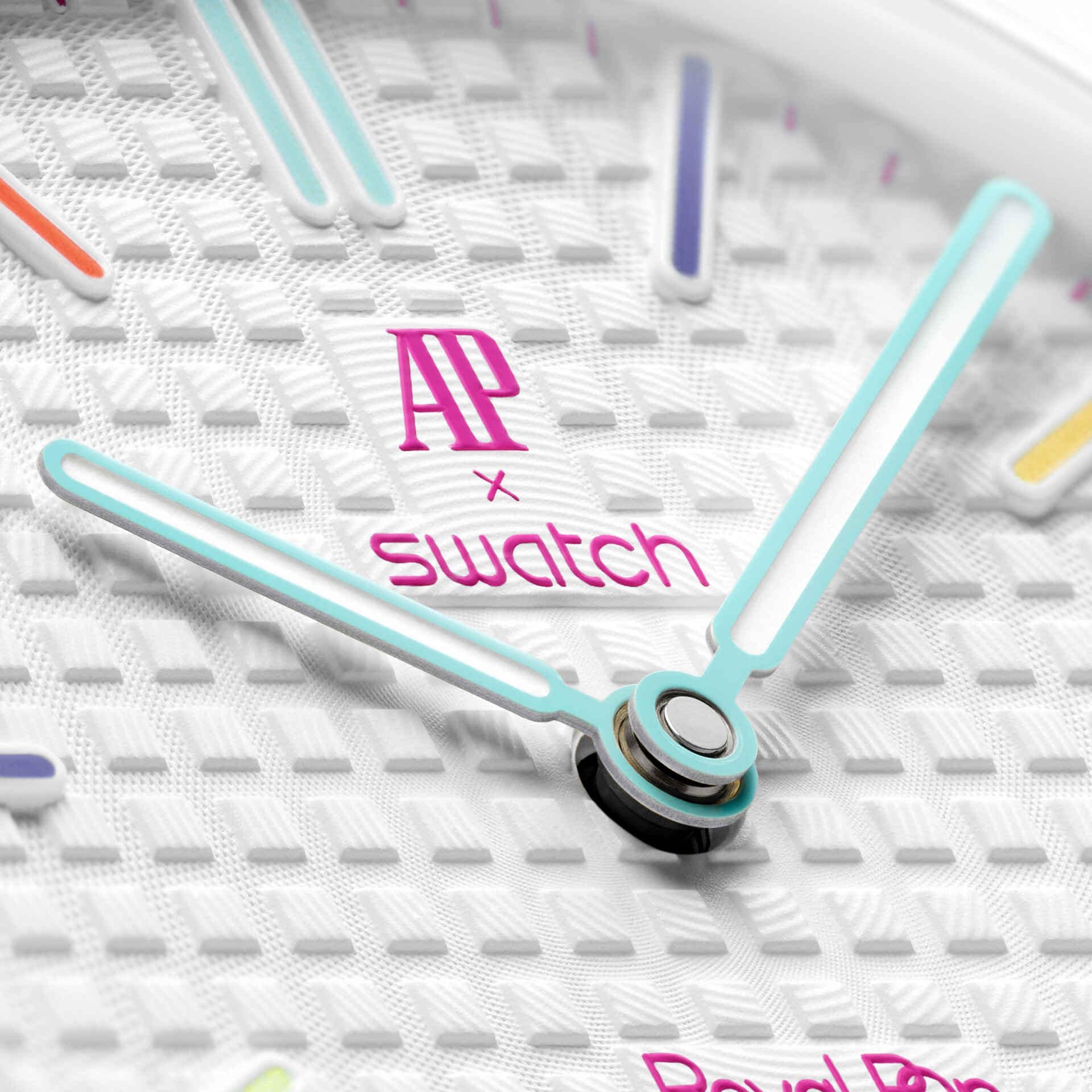 Swatch x Audemars Piguet Bioceramic Royal Pop Huit Blanc - Image 7