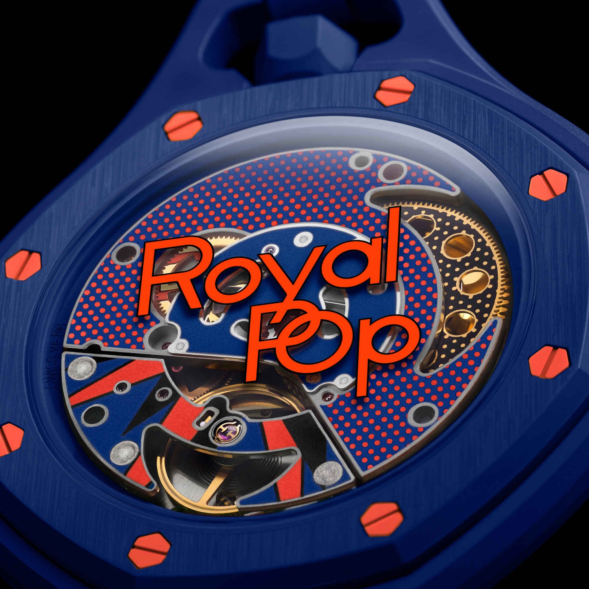 Swatch x Audemars Piguet Bioceramic Royal Pop Orenji Hachi - Image 4
